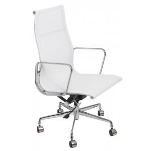 Fotel biurowy CH1191T biała siatka/ 67515